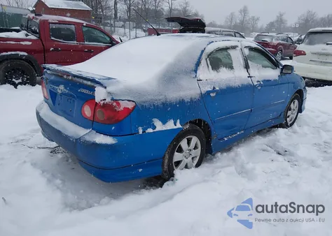 2008 Toyota Corolla S z USA, uszkodzony, nr VIN 2T1BR32E88C902874